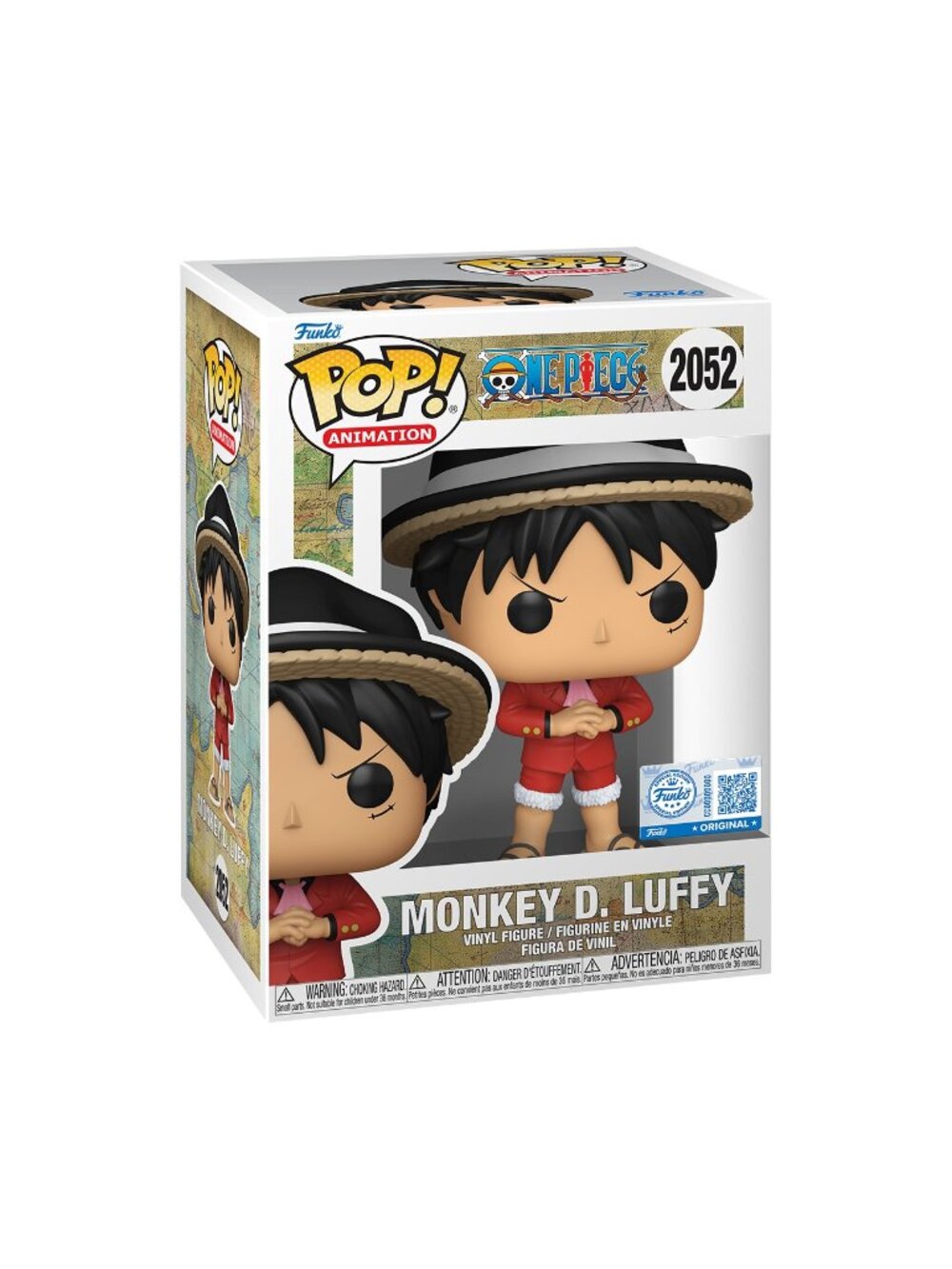 Funko POP! Anime One Piece Monkey D Luffy Exclusive #2052!